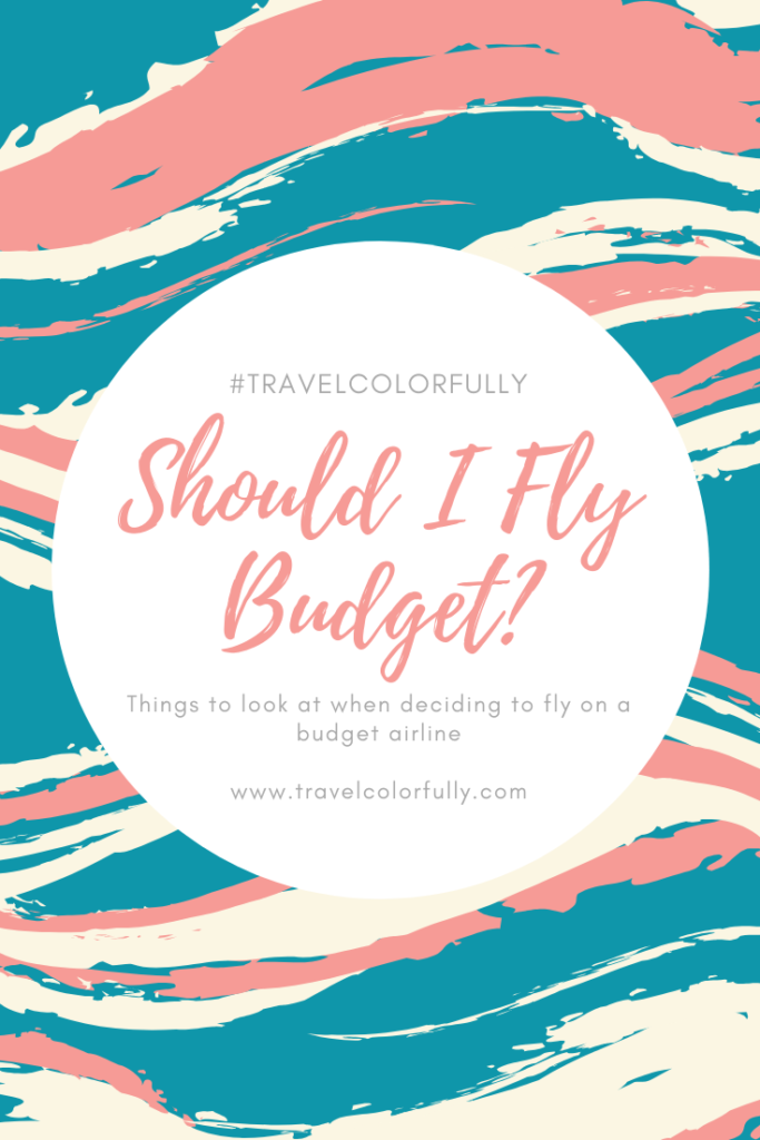 Decide whether or not flying with one of the budget airlines is right for you! #travel #budgetairlines 