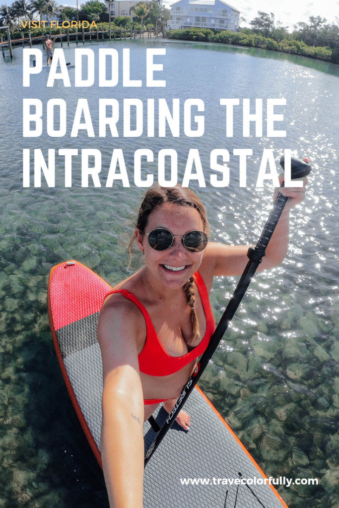 Paddle Boarding the Intracoastal
