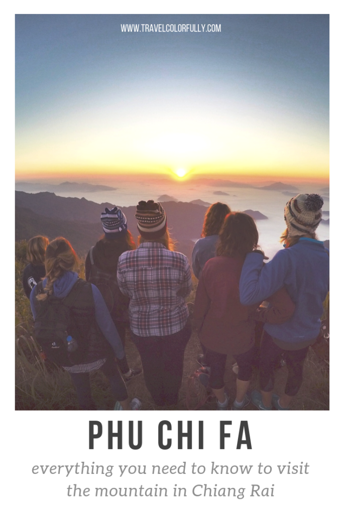 Everything you need to know about visiting Phu Chi Fa mountain in Chiang Rai, Thailand. #Thailand #ChiangRai #PhuChiFa #Backpacker