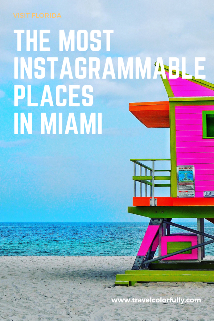 Check out the most Instagrammable places in Miami #Miami #Florida