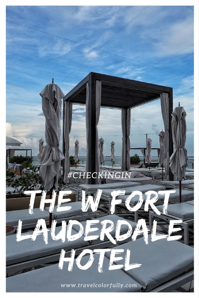 Check into the W Fort Lauderdale Hotel for the ultimate staycation! 