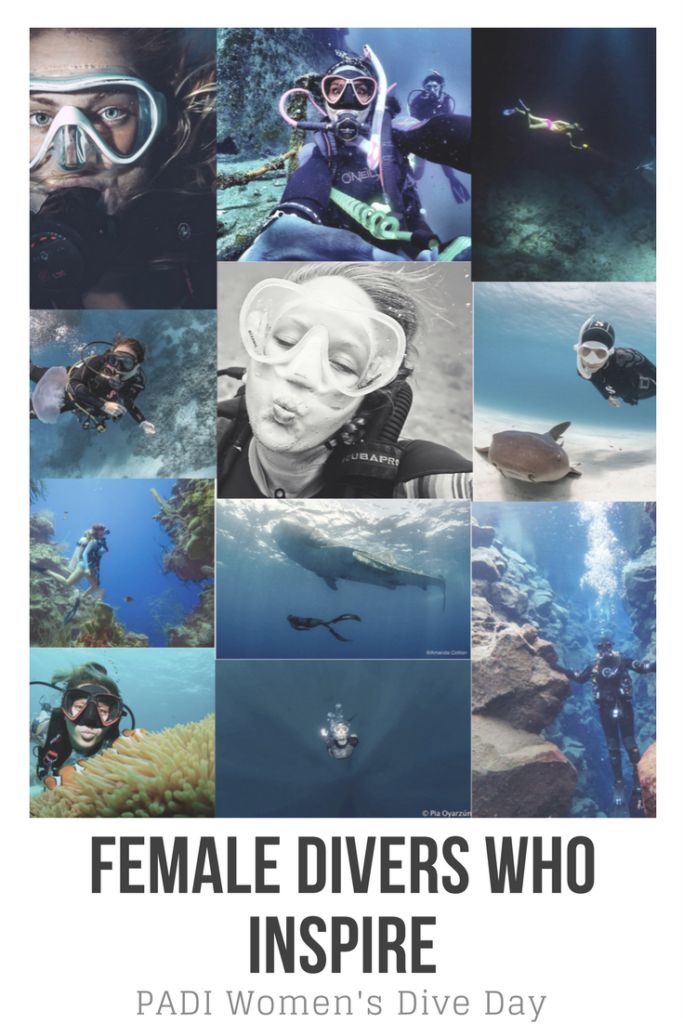 11 Female Divers Who Inspire! Celebrate PADI Women's Dive Day!