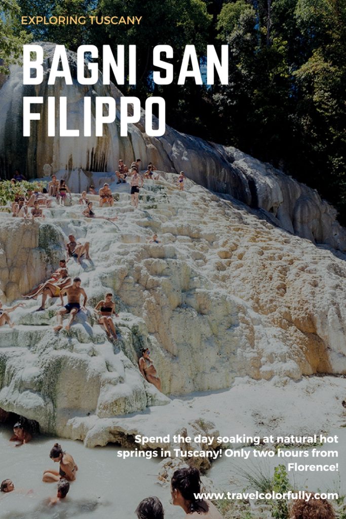 Explore Tuscany and enjoy the day at Bagni San Filippo natural hot springs!