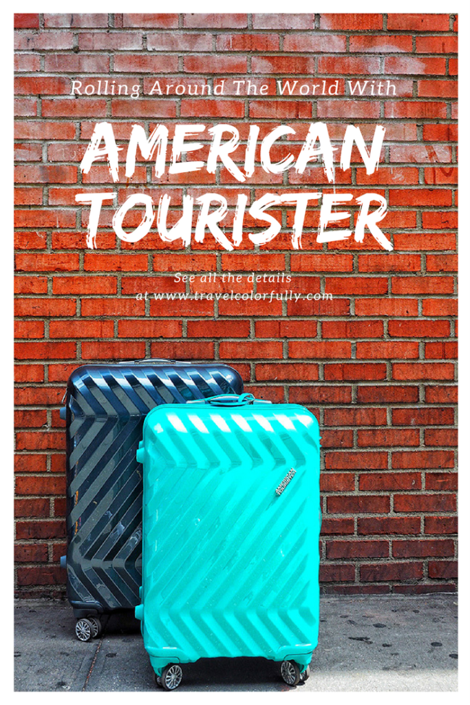 Roll around the world with American Tourister Luggage! 