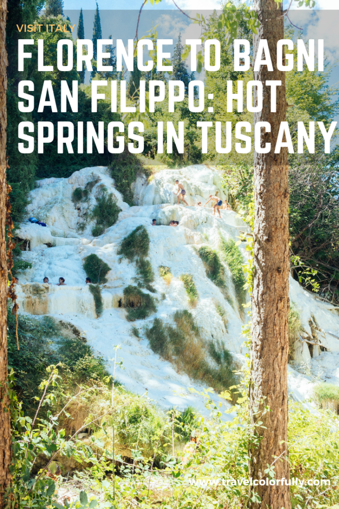 From Florence to Bagni San Filippo: Beautiful Hot Springs in Tuscany #italy #italia #florence #firenze #hotsprings