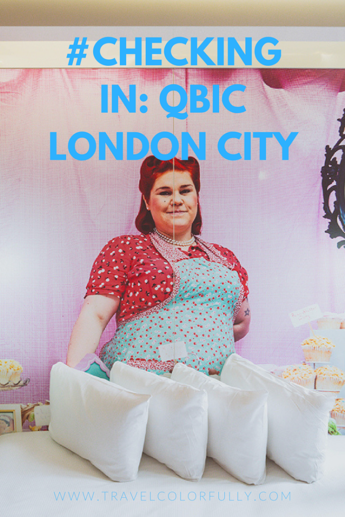 Check into the Qbic London City in East London!