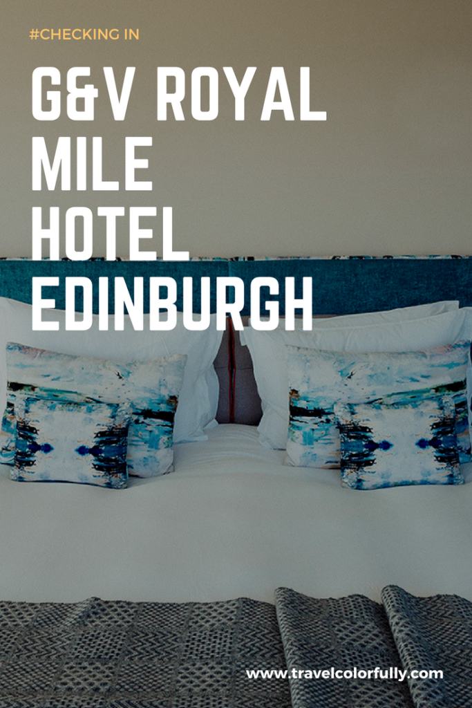 Check into the G&V Royal Mile Hotel in Edinburgh!!