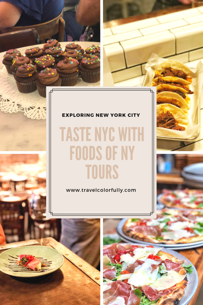 Explore NYC with Foods of NY Tours and eat your way through some of the coolest neighborhoods in Manhattan! #NYC #NewYorkCity #Foodie #FoodTours