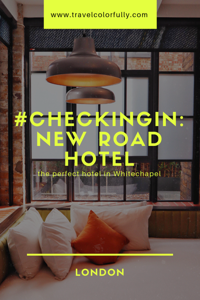Check into the New Road Hotel in Whitechapel in East London. It's the perfect location for a staycation or crashed while you explore the city! #London #Whitechapel #HotelReview #UK