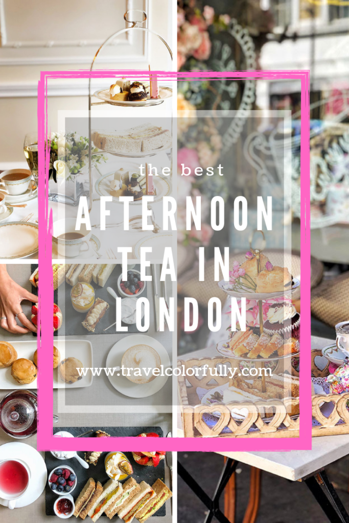Experience some of the best afternoon teas in London! Experience traditional tea, unique experiences, vegan afternoon tea, and more! #afternoon #London