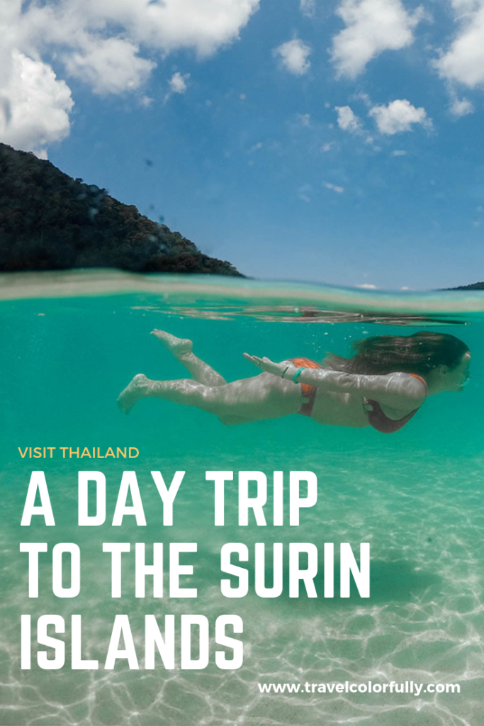 Take a day trip to the Surin islands in Thailand #Thailand #SurinIslands #KhaoLak 