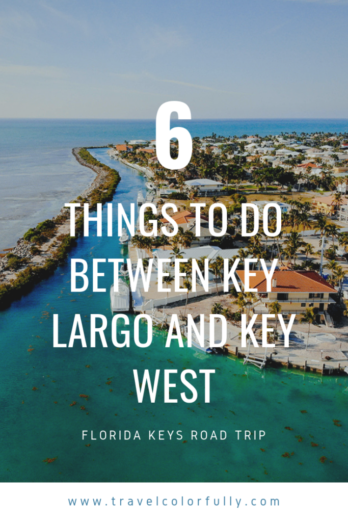 6 Things to do between key west and key largo: Florida Keys Road Trip #FloridaKeys #KeyWest