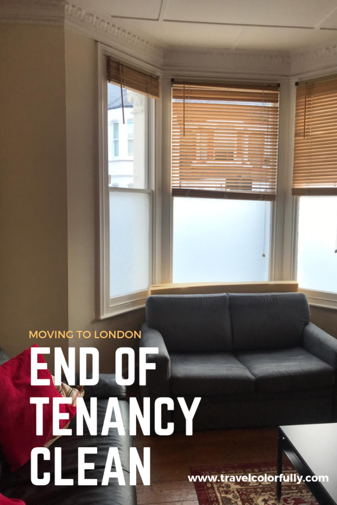 end of tenancy clean