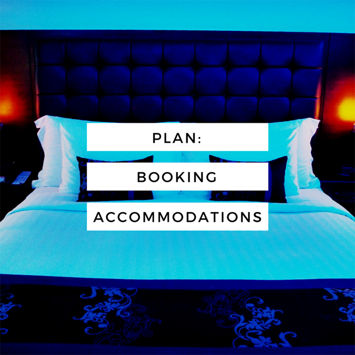 booking accommodations