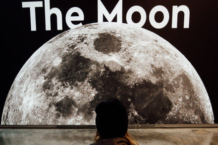 The Moon Exhibit at the national maritime museum